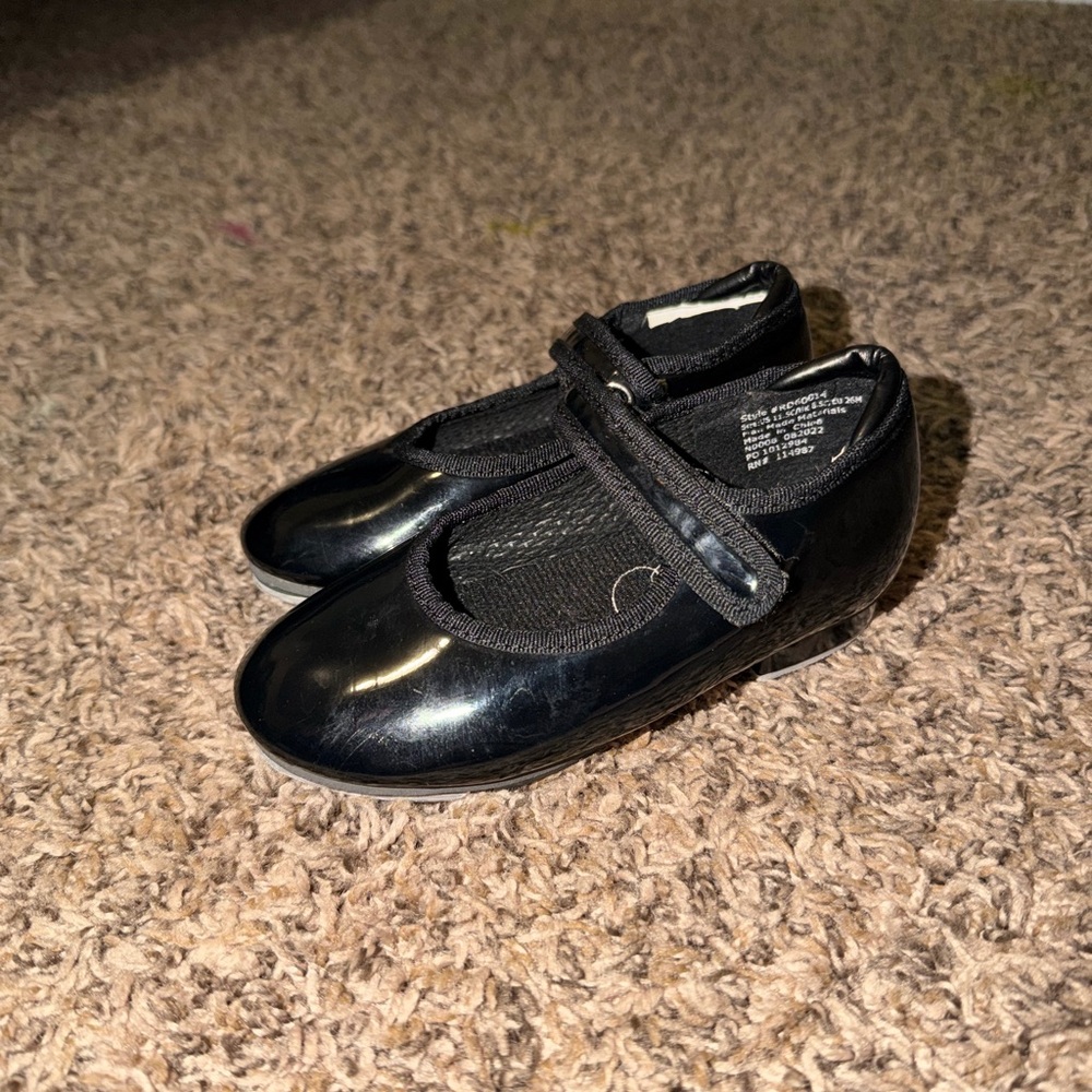Shiny Black Kids Dress Shoes